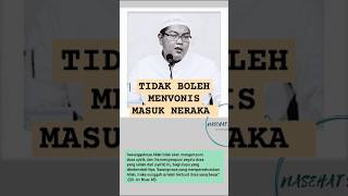 TIDAK BOLEH MENVONIS MASUK NERAKA PELAKU DOSA BESAR Nasehat Ustadz Firanda Andirja Hafizahullah [upl. by Onitsuaf290]