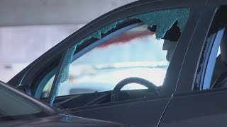 RPD Around 45 cars broken into at parking garage Werner Park [upl. by Ahsinahs611]