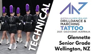 Glennette  Technical Drill  Senior Marching Team  Wellington NZ [upl. by Jobi]