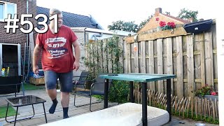 12 UUR LANG OP 2 VIERKANTE METER LEVEN VLOG 531 [upl. by Roskes]