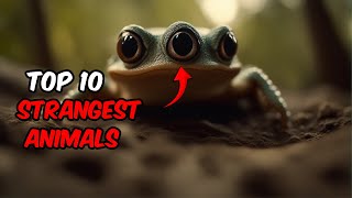 Top 10 strangest animals in the world [upl. by Ennayehc]