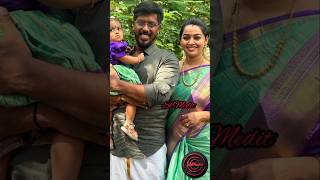 Serial Actress Gayathri Adorable Family Recent pictures 🎊🎊🎊 shorts trending [upl. by Ahsekam521]