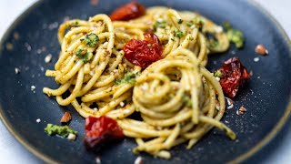 Easy Vegan Pesto Recipe Idea [upl. by Lecrad]