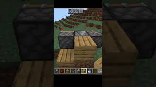 Easy Melon farm in Minecraft minecraftshorts minecraft minecrftpe gaming shortvideo [upl. by Adallard627]