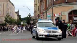 2012 06 17 Polizei  Rettungsambulanz  FF Greiz beim Park und Schlossfest Greiz [upl. by Kaiulani]