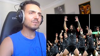 Māori All Blacks perform their haka against Ireland Reaction [upl. by Ajssatan]