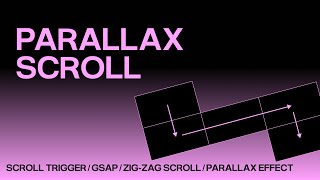 Parallax Scrolling Effect  HTML CSS JS GSAP  Translate on scroll [upl. by Horner181]