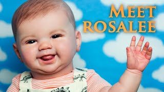 Reborns role play  Meet Rosalee a realistic reborn doll Rosalee by Sandy Faber [upl. by Javed]