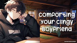 Comforting Your Scared Clingy Boyfriend After A Bad Dream Boyfriend Roleplay ASMR [upl. by Ashlee]