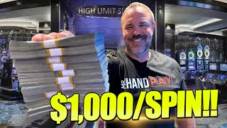 1000Spins in Las Vegas My GREATEST Las Vegas Gambling Experience Ever [upl. by Naihr]