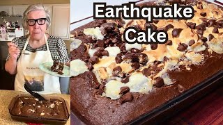 Earthquake Cake  Easy Earthquake Cake Recipe  Sandys Happy Kitchen [upl. by Ayote]