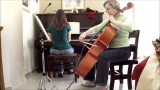 Albinoni  Adagio in G Minor  cello amp piano [upl. by Marwin]