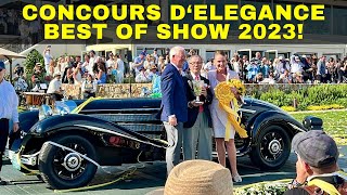 2023 Pebble Beach Concours dElegance  Best of Show Celebrating Automotive Excellence for 72 Years [upl. by Pineda]