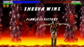 Mortal Kombat Trilogy Sheeva Very Hard Champion Ladder part 12 [upl. by Junie]