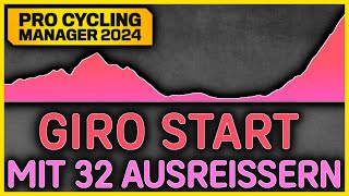 32 AUSREISSER GEHEN STEIL  Pro Cycling Manager 2024  Bardiani CSF Karriere 22 [upl. by Hannasus]