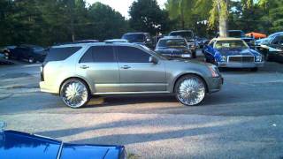 Cadillac Srx on 24inch Dub Flash rims [upl. by Siuol]