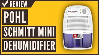 Pohl Schmitt Mini Dehumidifier Review [upl. by Akilegna]