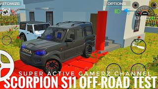 Scorpion s11 offroad test vs THAR [upl. by Laurita]