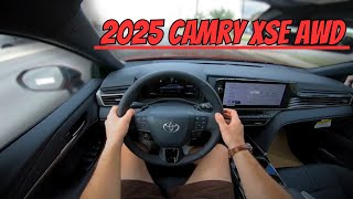 2025 Toyota Camry XSE AWD  POV Drive [upl. by Claude]