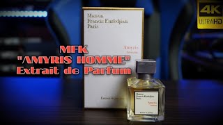 MAISON FRANCIS KURKDJIAN AMYRIS HOMME EXTRAIT DE PARFUM REVIEW [upl. by Amitak34]