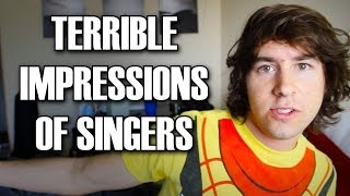 TERRIBLE IMPRESSIONS OF SINGERS [upl. by Adianez]