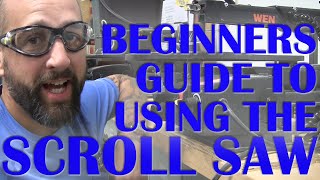 How to use a Scroll Saw  Tutorial for Beginners [upl. by Skvorak]