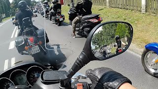 Parada motocyklowa POV – Radawa 2023 [upl. by Haldas]