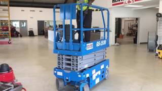 19 Foot Genie Scissor Lift at Rental Works [upl. by Ovid]