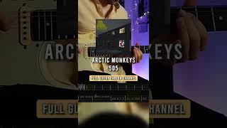 Arctic Monkeys505 Guitar tabstutoriallesson indierock [upl. by Amby881]