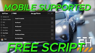 EMERGENCY HAMBURG SCRIPT MOBILE SUPPORTED RAPID FIRE AIMBOT AND MORE AirFlow [upl. by Aisa]