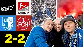 FCM sichert KLASSENERHALT 🔥 1FC Magdeburg  1FC Nürnberg Stadionvlog [upl. by Adnawahs11]