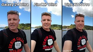 Galaxy S24 Ultra Vs OPPO Find X7 Ultra Vs Vivo X100 Pro Camera Comparison [upl. by Rosabel]