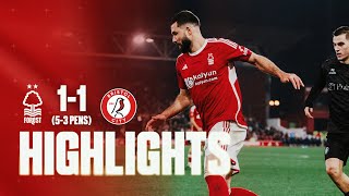 FA CUP HIGHLIGHTS  NOTTINGHAM FOREST BEAT BRISTOL CITY 53 ON PENALTIES  THROUGH TO THE 5TH ROUND [upl. by Mckenna]