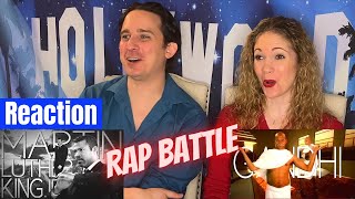 Epic Rap Battles of History Gandhi vs Martin Luther King Jr Reaction [upl. by Fotina364]