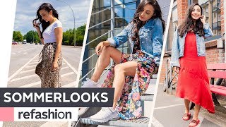 FASHION TIPPS Eylem’s Sommerlooks  refashion  OTTO [upl. by Devinna]