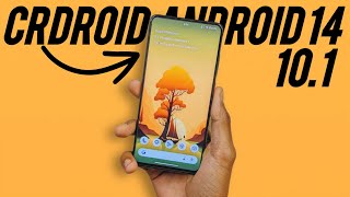 Review Update Custom ROM  crDroid 100 Beta Android 14 For Redmi 9 amp Poco M2 [upl. by Nedyah]