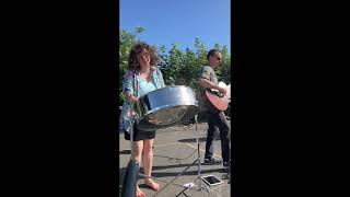 Ob la di ob la da coversong steelpan and guitar livemusic [upl. by Shaw449]