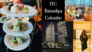 ITC Ratnadipa Hotel Colombo  අහස Restaurant  High tea [upl. by Eniamrahs]