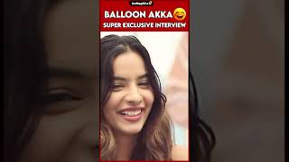 DMல கத்திரிக்கா பொரியல் தெறிக்குது 😂  Balloon Akka ‪Aurora Sinclair Interview shorts [upl. by Ardnait]