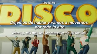 BTS  Dynamite  Sub Español  Lyrics [upl. by Landing609]