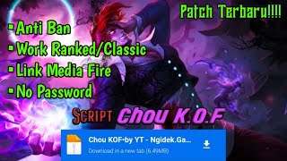 Script Skin Chou KOF  Iori Yagami No Password  Full Effect Voice  Patch Terbaru [upl. by Halimeda]