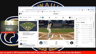 LA Dodgers VS Milwaukee Brewers ⚾🔥 Live MLB Playbyplay Watch [upl. by Palladin]