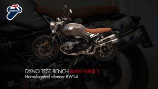 Termignoni  Homologated silencers for BMW NINET 20162017  Dyno Test Bench [upl. by Nnad]