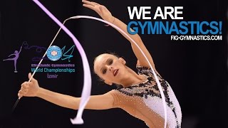 2014 Rhythmic Worlds Izmir TUR  Yana KUDRYAVTSEVA the most Elegant We are Gymnastics [upl. by Betsy151]