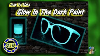 Make Glow In The Dark Paint amp DIY Bright Glow Glasses [upl. by Llehsim722]