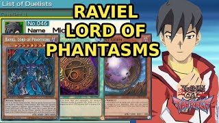 Yugioh GX Tag Force 1  Michael  Raviel Lord of Phantasms Deck [upl. by Berhley]