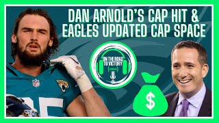 Eagles Updated Cap Space  Dan Arnold Cap Hit  Rookie Cap Hits  Including Future Cap Space [upl. by Hattie757]