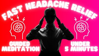 Guided Meditation For Headache Relief In Under 5 Minutes [upl. by Zippora582]