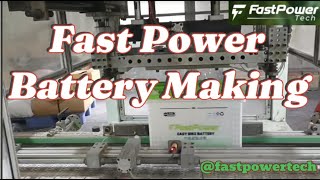 Making of Fast Power EasyBike Battery  Dry cell Battery  Led Acid Battery fastpowertech [upl. by Yesdnik]