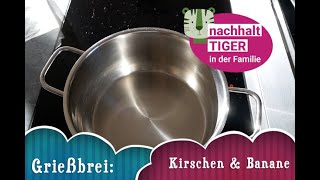 Grießbrei selber kochen [upl. by Ashti]